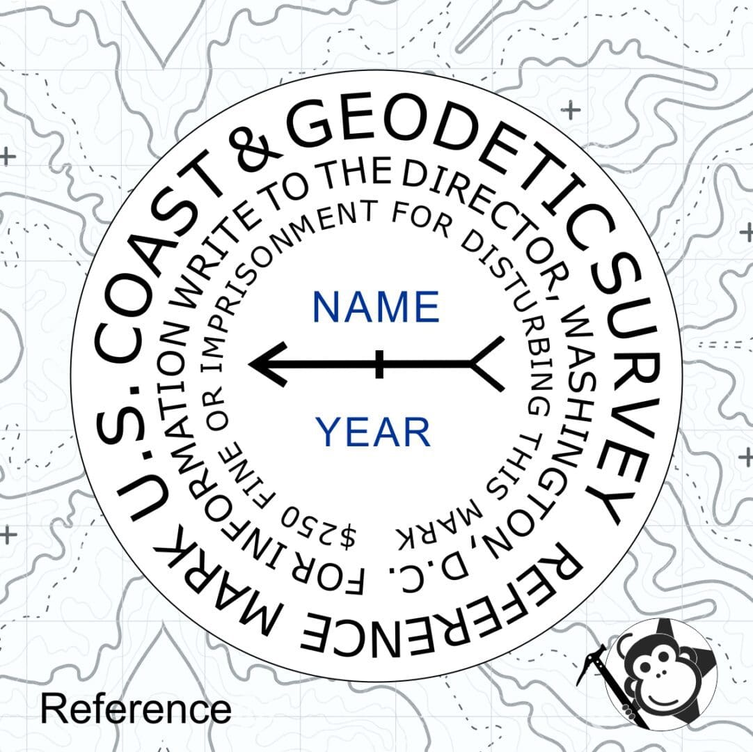 A map of the u. S. Coast and geodetic survey