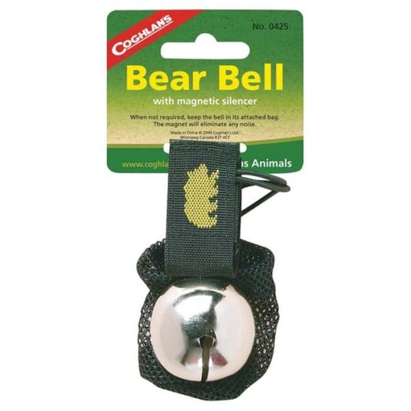 A bear bell with magnetic closure