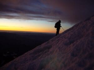 Mt Rainier Summit Bid Famous Shot