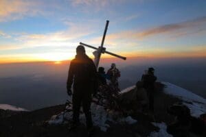 Pico de Orizaba Ken on Summit